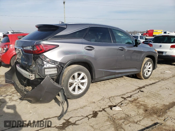 2017 Lexus RX with VIN 2T2BZMCA2HC084135, listed as a Copart auction lot 45547143 with 67,440 mi miles. Bid and sale history available at carsss.com. Image 3.