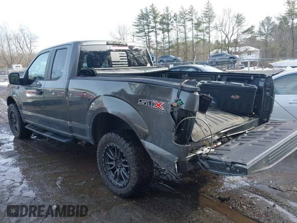 2017 Ford F-150 XL with VIN 1FTEX1EP3HFC54727, listed as a IAAI auction lot 41462133 with 87,250 mi miles. Bid and sale history available at carsss.com. Image 3.