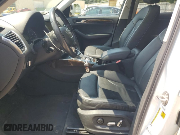 2014 Audi Q5 Premium Plus with VIN WA1DGAFP1EA087006, listed as a Copart auction lot 62254395 with 80,923 mi miles and Salvage title. Bid and sale history available at DreamBid. Image 7.