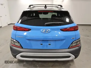 2022 Hyundai Kona SEL with VIN KM8K6CAB0NU771174, listed as a Copart auction lot 45456695 with 34,120 mi miles and Clean Title. Bid and sale history available at DreamBid. Image 6.