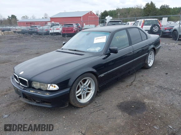 2001 BMW 7 Series 740i with VIN WBAGG83461DN87920, listed as a IAAI auction lot 41932224 with Not provided miles and . Bid and sale history available at DreamBid. Image 2.