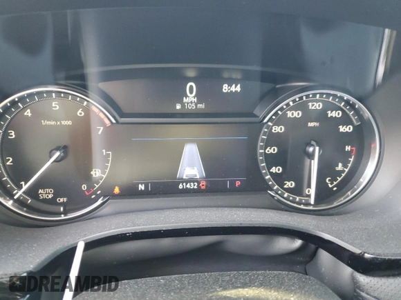 2021 Cadillac XT6 Luxury with VIN 1GYKPAR4XMZ198257, listed as a Copart auction lot 47433644 with 61,432 mi miles. Bid and sale history available at carsss.com. Image 9.