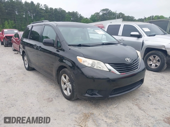 2012 Toyota Sienna LE AAS with VIN 5TDKK3DC4CS250643, listed as a IAAI auction lot 42151241 with 166,176 mi miles and . Bid and sale history available at DreamBid. Image 1.