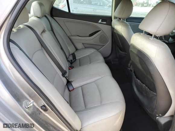 2014 Kia Optima EX with VIN 5XXGN4A76EG343677, listed as a Copart auction lot 47235465 with 163,612 mi miles and Salvage Title. Bid and sale history available at carsss.com. Image 10.