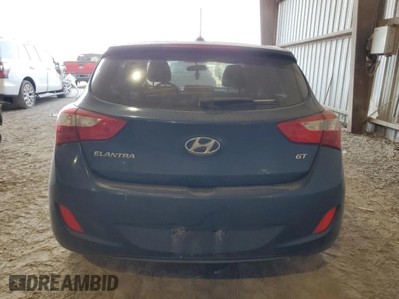 2014 Hyundai Elantra GT with VIN KMHD35LH9EU209983, listed as a Copart auction lot 76297124 with 155,666 mi miles and Clean Title. Bid and sale history available at carsss.com. Image 6.