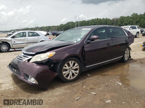 2012 Toyota Avalon with VIN 4T1BK3DB2CU442951, listed as a Copart auction lot 50138925 with 170,744 mi miles and Salvage title. Bid and sale history available at DreamBid. Image 1.