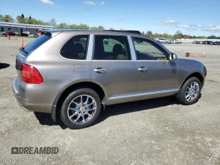 2006 Porsche Cayenne S with VIN WP1AB29P36LA60905, listed as a Copart auction lot 51697315 with 27,906 mi miles and Salvage Title. Bid and sale history available at carsss.com. Image 3.