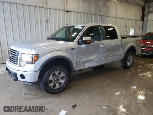 2011 Ford F-150 XLT with VIN 1FTFW1ET5BFC68821, listed as a Copart auction lot 58929135 with 183,397 mi miles and Salvage title. Bid and sale history available at DreamBid. Image 1.