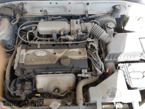 2003 Hyundai Accent GL with VIN KMHCG45C93U476176, listed as a IAAI auction lot 41940608 with 212,264 mi miles. Bid and sale history available at carsss.com. Image 10.