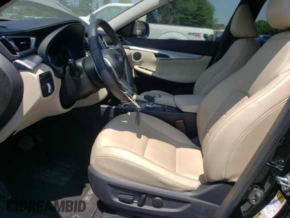 2021 Infiniti QX50 Luxe with VIN 3PCAJ5BB7MF108944, listed as a Copart auction lot 58955275 with 100,215 mi miles and Salvage title. Bid and sale history available at DreamBid. Image 7.