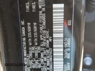 2022 Lexus NX with VIN 2T2GGCEZ4NC014527, listed as a Copart auction lot 87303704 with 0 mi miles and Salvage Title. Bid and sale history available at carsss.com. Image 13.