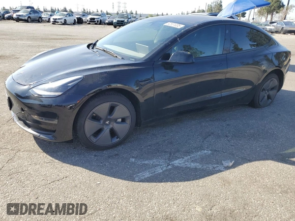 2023 Tesla Model 3 z VIN 5YJ3E1EA4PF707099, wystawiony jako Copart lot #52531035 z przebiegiem 57 723 mil mil oraz Szkoda całkowita • Salvage title. Historia ofert i sprzedaży dostępna na DreamBid. Obrazek 1.