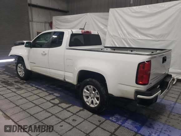 2022 Chevrolet Colorado 2WD LT with VIN 1GCHSCEA3N1205376, listed as a Copart auction lot 54555665 with 59,196 mi miles and Clean Title. Bid and sale history available at carsss.com. Image 2.