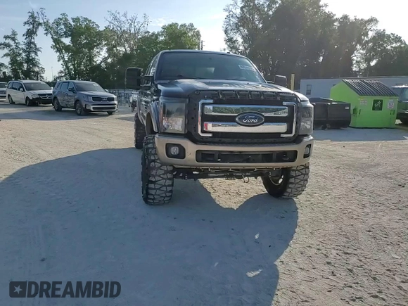 2014 Ford F-250 XL with VIN 1FT7W2BT7EEA08526, listed as a Copart auction lot 60975115 with 172,455 mi miles and Salvage title. Bid and sale history available at DreamBid. Image 13.