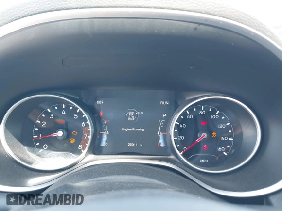 2021 Jeep Compass Latitude with VIN 3C4NJDBB5MT562400, listed as a IAAI auction lot 41996711 with 20,011 mi miles and . Bid and sale history available at DreamBid. Image 7.