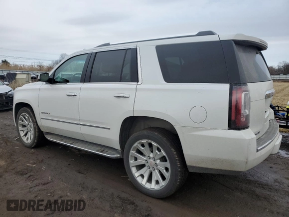 2016 GMC Yukon Denali with VIN 1GKS2CKJ4GR196335, listed as a Copart auction lot 47566265 with 105,970 mi miles and Salvage Title. Bid and sale history available at carsss.com. Image 2.