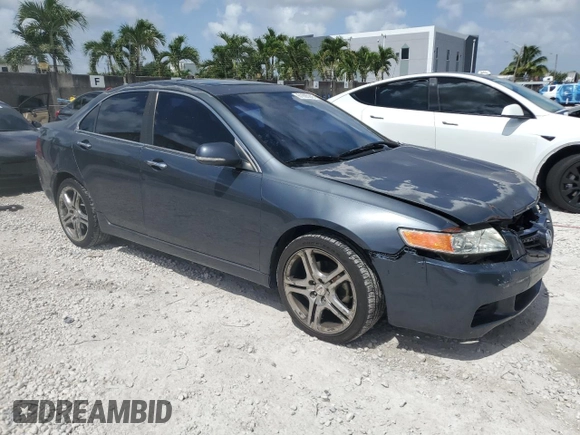 2004 Acura TSX with VIN JH4CL968X4C038165, listed as a Copart auction lot 61095245 with 176,657 mi miles and Clean title. Bid and sale history available at DreamBid. Image 4.