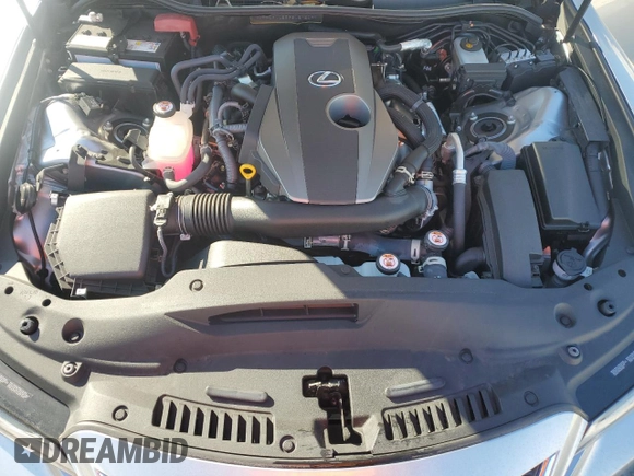 2023 Lexus IS 300 with VIN JTHDA1D28P5127204, listed as a Copart auction lot 42955265 with 8,791 mi miles and Non repairable. Bid and sale history available at DreamBid. Image 11.