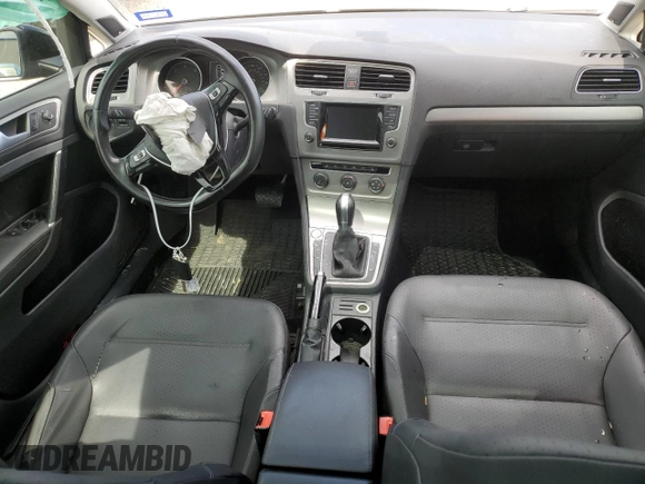 2015 Volkswagen Golf SportWagen TDI SE with VIN 3VWCA7AU8FM511561, listed as a Copart auction lot 57203194 with 149,044 mi miles and Salvage Title. Bid and sale history available at carsss.com. Image 8.