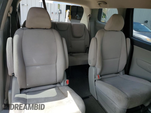 2015 Kia Sedona LX with VIN KNDMB5C1XF6021148, listed as a Copart auction lot 54574715 with 196,086 mi miles and Salvage Title. Bid and sale history available at DreamBid. Image 10.