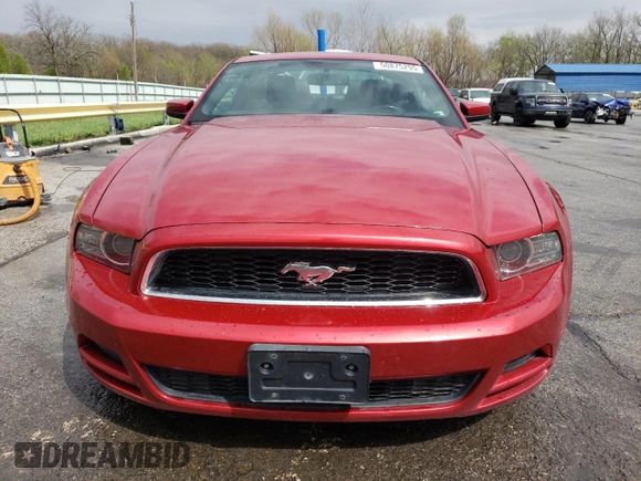 2013 Ford Mustang V6 with VIN 1ZVBP8AM6D5271610, listed as a Copart auction lot 50875295 with 220,833 mi miles and Salvage Title. Bid and sale history available at carsss.com. Image 5.