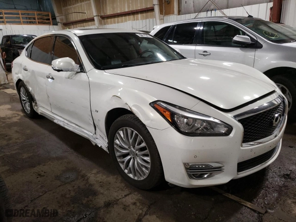 2015 Infiniti Q70L with VIN JN1BY1PP9FM601020, listed as a Copart auction lot 67165414 with 91,624 mi miles and Clean Title. Bid and sale history available at carsss.com. Image 4.