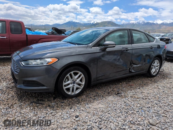 2016 Ford Fusion SE with VIN 3FA6P0H79GR246424, listed as a Copart auction lot 57166155 with 39,270 mi miles and Salvage title. Bid and sale history available at DreamBid. Image 1.