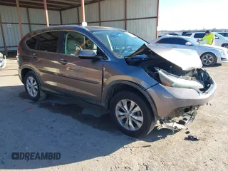 2014 Honda CR-V EX-L with VIN 5J6RM4H74EL017601, listed as a IAAI auction lot 41480716 with 187,685 mi miles. Bid and sale history available at carsss.com. Image 1.