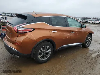 2016 Nissan Murano SL with VIN 5N1AZ2MH7GN107531, listed as a Copart auction lot 86925434 with 80,966 mi miles and Salvage Title. Bid and sale history available at carsss.com. Image 3.