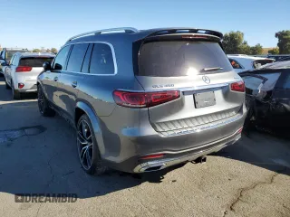 2023 Mercedes-Benz GLS with VIN 4JGFF5KEXPA876749, listed as a Copart auction lot 72206203 with 13,654 mi miles. Bid and sale history available at carsss.com. Image 2.
