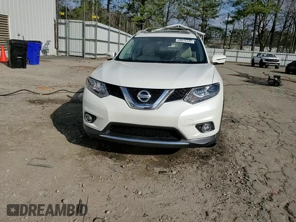 2016 Nissan Rogue SL with VIN 5N1AT2MT1GC880268, listed as a Copart auction lot 49076745 with 54,053 mi miles and Salvage Title. Bid and sale history available at carsss.com. Image 14.