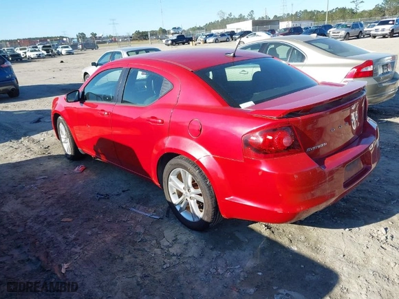 2011 Dodge Avenger Heat with VIN 1B3BD1FG7BN585061, listed as a IAAI auction lot 41857988 with 169,852 mi miles. Bid and sale history available at carsss.com. Image 3.