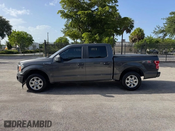2019 Ford F-150 XL with VIN 1FTEW1CP1KKF22890, listed as a Copart auction lot 61813095 with 63,774 mi miles and Salvage title. Bid and sale history available at DreamBid. Image 12.