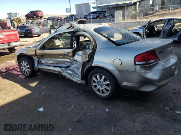 2004 Chrysler Sebring LXi z VIN 1C3EL56R04N412173, wystawiony jako Copart lot #41777405 z przebiegiem Nie podano mil oraz Nie do naprawy • Non repairable. Historia ofert i sprzedaży dostępna na DreamBid. Obrazek 2.