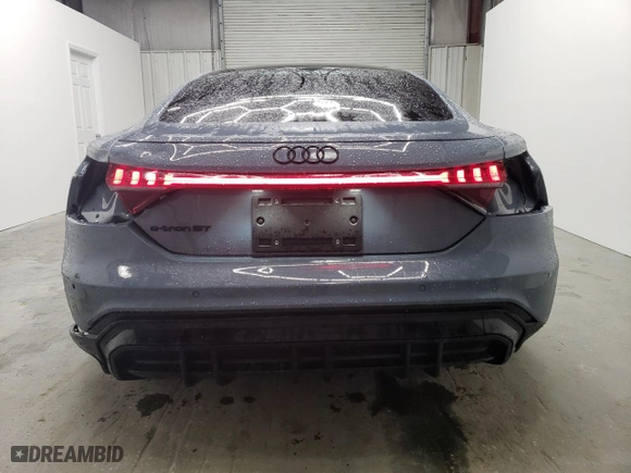 2022 Audi e-tron GT Prestige with VIN WAUEJBFW2N7006629, listed as a Copart auction lot 45069554 with NaN miles. Bid and sale history available at carsss.com. Image 6.