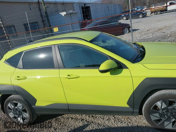 2024 Hyundai Kona SEL with VIN KM8HB3AB4RU056670, listed as a IAAI auction lot 41781071 with 17,022 mi miles. Bid and sale history available at carsss.com. Image 14.