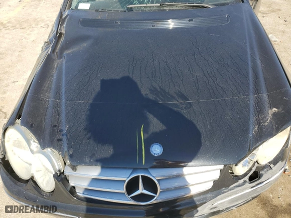 2009 Mercedes-Benz CLK-Class 3.5L with VIN WDBTK56F99T101886, listed as a Copart auction lot 45762945 with 127,351 mi miles and Salvage Title. Bid and sale history available at carsss.com. Image 12.