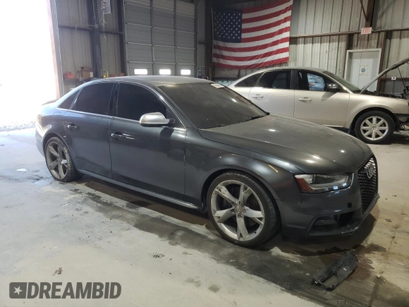 2015 Audi S4 Prestige with VIN WAUKGAFL9FA123534, listed as a Copart auction lot 85064854 with 112,664 mi miles and Clean Title. Bid and sale history available at carsss.com. Image 4.