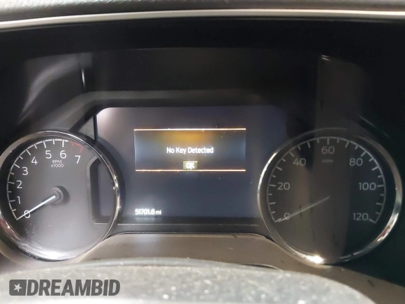 2022 Ford F-150 XL with VIN 1FTFW1E82NKE39483, listed as a IAAI auction lot 42591423 with 51,701 mi miles and . Bid and sale history available at DreamBid. Image 7.