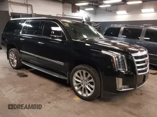 2018 Cadillac Escalade ESV Luxury z VIN 1GYS4HKJXJR274766, wystawiony jako IAAI lot #42323428 z przebiegiem 174 012 mil mil oraz . Historia ofert i sprzedaży dostępna na DreamBid. Obrazek 1.