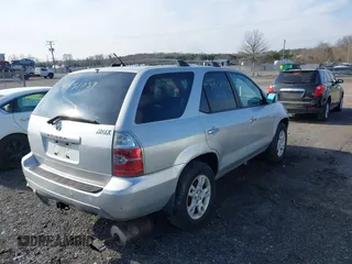 2004 Acura MDX Touring Pkg w/Navigation with VIN 2HNYD18834H534807, listed as a IAAI auction lot 41551039 with 218,827 mi miles. Bid and sale history available at carsss.com. Image 4.
