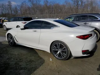 2017 Infiniti Q60 Premium with VIN JN1CV7EK2HM111111, listed as a Copart auction lot 44327985 with 83,511 mi miles and Salvage title. Bid and sale history available at DreamBid. Image 2.