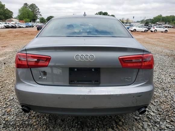 2013 Audi A6 3.0T Premium Plus with VIN WAUGGAFC9DN005169, listed as a Copart auction lot 54559995 with 185,308 mi miles and Clean Title. Bid and sale history available at carsss.com. Image 6.