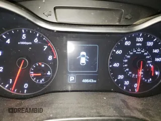 2016 Hyundai Veloster Turbo with VIN KMHTC6AE2GU284747, listed as a Copart auction lot 59695995 with 48,643 mi miles and Salvage title. Bid and sale history available at DreamBid. Image 9.