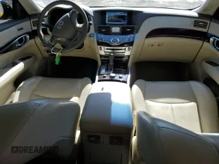 2019 Infiniti Q70 Luxe with VIN JN1BY1AR7KM585629, listed as a Copart auction lot 49665645 with 47,755 mi miles and Salvage Title. Bid and sale history available at DreamBid. Image 8.