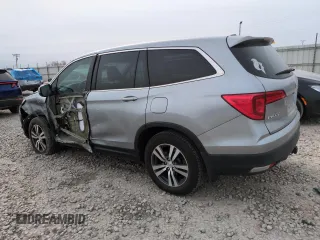 2018 Honda Pilot EX-L with VIN 5FNYF6H57JB071851, listed as a Copart auction lot 50765215 with 55,420 mi miles and Salvage Title. Bid and sale history available at carsss.com. Image 2.