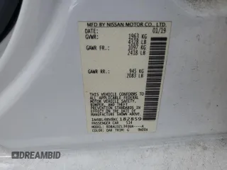 2019 Nissan Altima S z VIN 1N4BL4BV8KC182859, wystawiony jako Copart lot #51076535 z przebiegiem 135 121 mil mil oraz Szkoda całkowita • Salvage title. Historia ofert i sprzedaży dostępna na DreamBid. Obrazek 15.