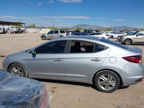 2020 Hyundai Elantra Value Edition with VIN KMHD84LF8LU948480, listed as a IAAI auction lot 41911470 with 73,649 mi miles. Bid and sale history available at carsss.com. Image 14.