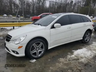 2010 Mercedes-Benz R-Class R 350 with VIN 4JGCB6FE2AA112593, listed as a Copart auction lot 44553065 with 181,505 mi miles and Salvage Title. Bid and sale history available at carsss.com. Image 1.