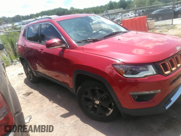 2018 Jeep Compass Limited with VIN 3C4NJCCB4JT358837, listed as a IAAI auction lot 42847013 with 127,958 mi miles and . Bid and sale history available at DreamBid. Image 1.